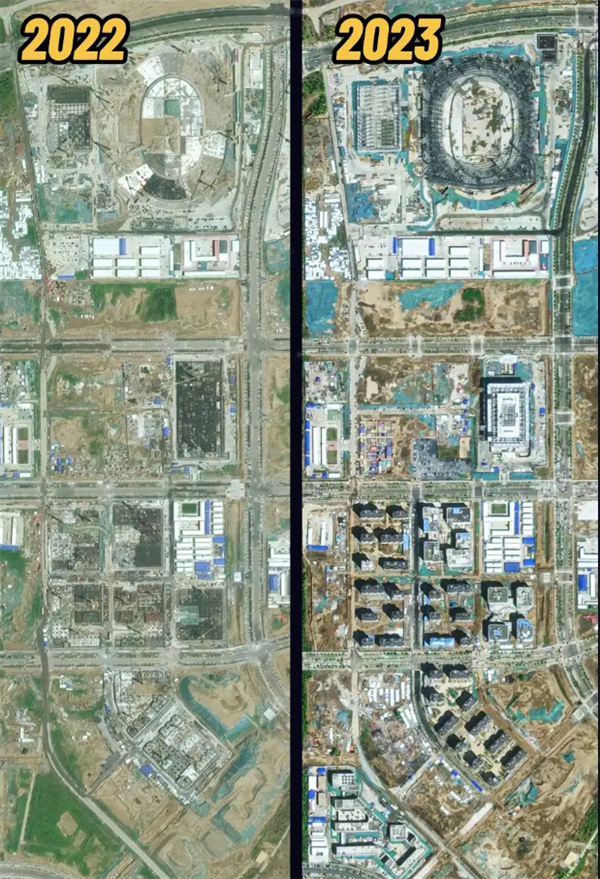 吉林一号全国卫星图全新升级:0.5米分辨率 首次公开