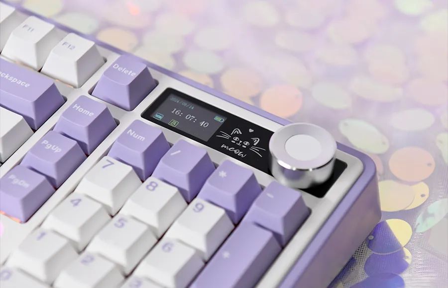 黑爵 AK980 三模键盘明日开售:2U0 键类 98 配列、TFT 彩屏,首发 199 元起