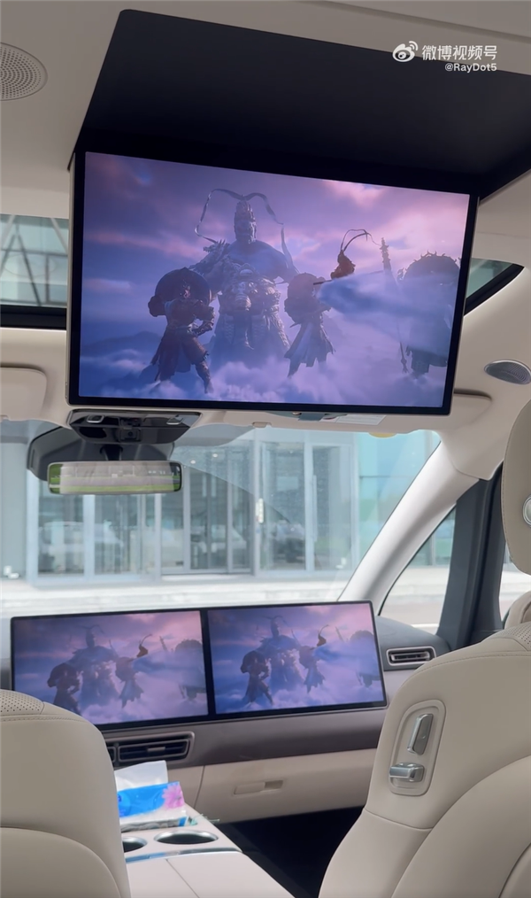 理想MEGA车内可玩《黑神话:悟空》:音响效果相当震撼