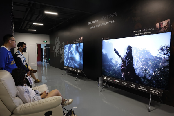 海信100吋电视解锁《黑神话:悟空》电影级画质