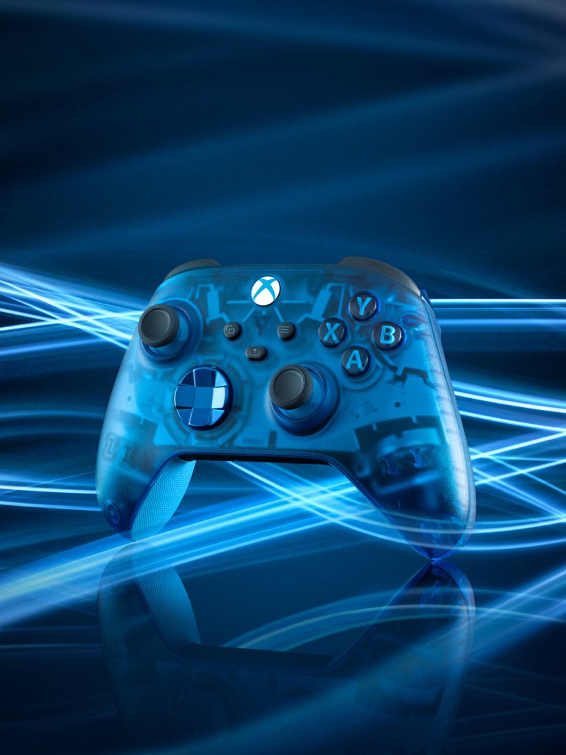 微软推出 Xbox Series X|S 手柄“苍穹秘语”特别版：蓝色半透明面盖，售 599 元