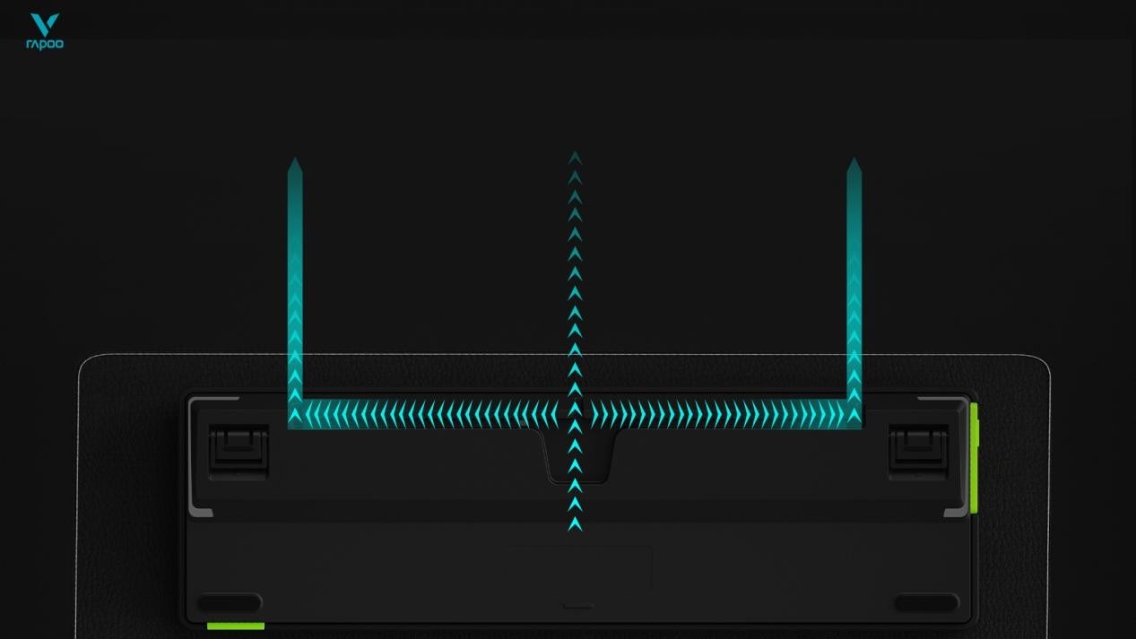 全尺寸多设备切换，双形态双手感，雷柏V500PRO多模版2024款游戏机械键盘上市