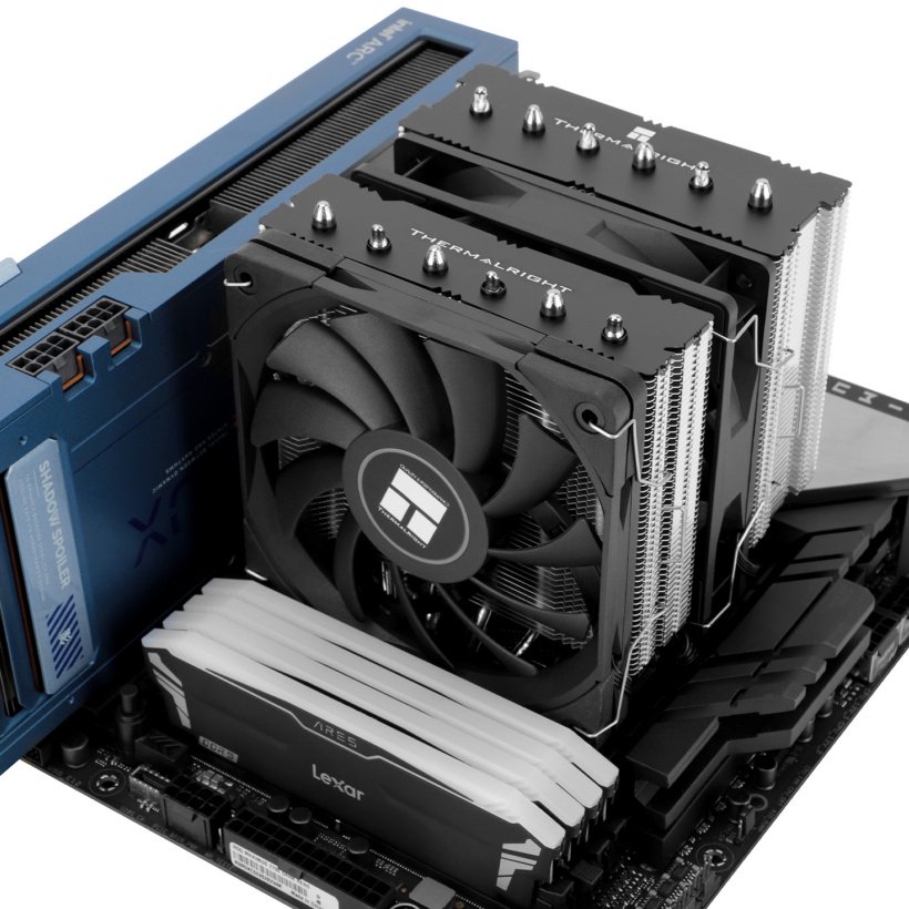 利民 RK120 SE 双塔双风扇六热管铜底风冷散热器上市,179 元