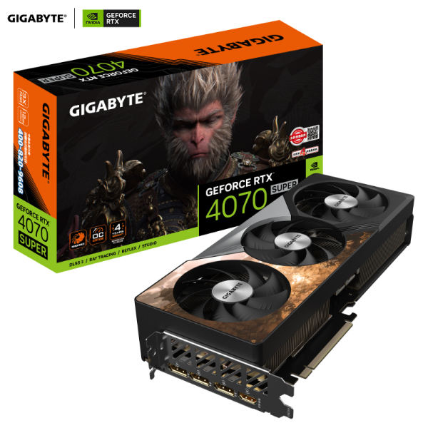 《黑神话:悟空》腾云驾雾来,技嘉RTX 4070 SUPER 悟空联名显卡 助力共绘西游神话新篇