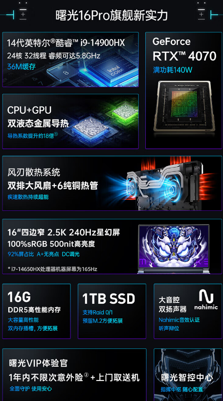 《黑神话：悟空》最佳配置：曙光16Pro独显4070预售开启