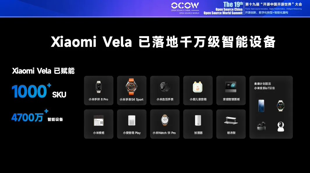 小米：将对外公开超 1000 万行的 Xiaomi Vela 开源代码