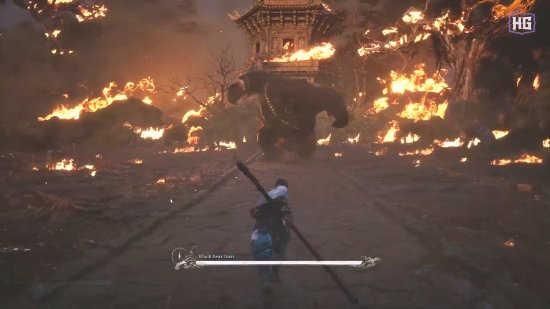 巨兽冲撞!《黑神话:悟空》黑熊精BOSS实机公开