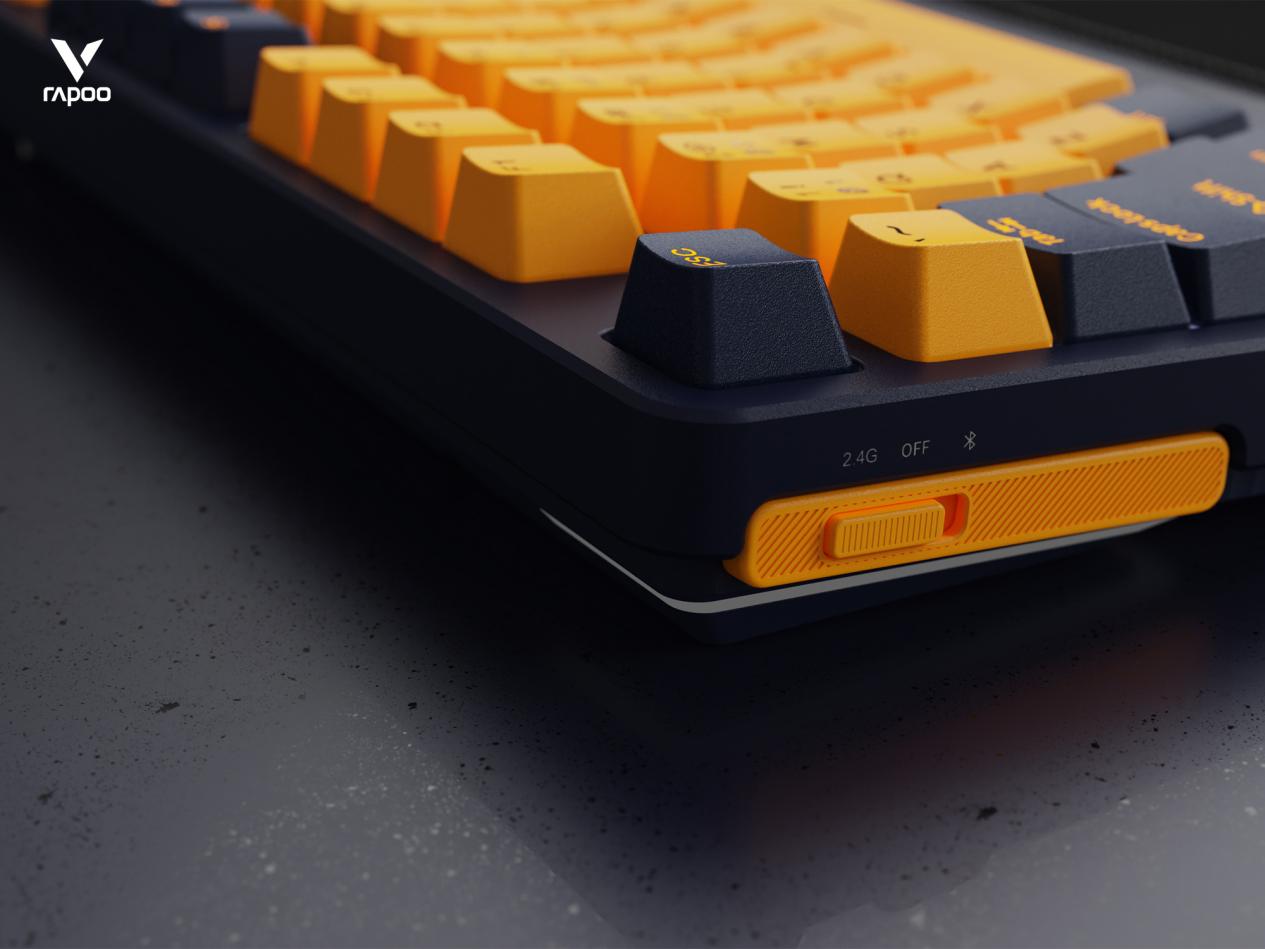 全尺寸多设备切换，双形态双手感，雷柏V500PRO多模版2024款游戏机械键盘上市