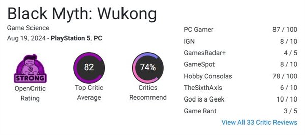谁更有资格代表国产3A:《黑神话:悟空》or《原神》