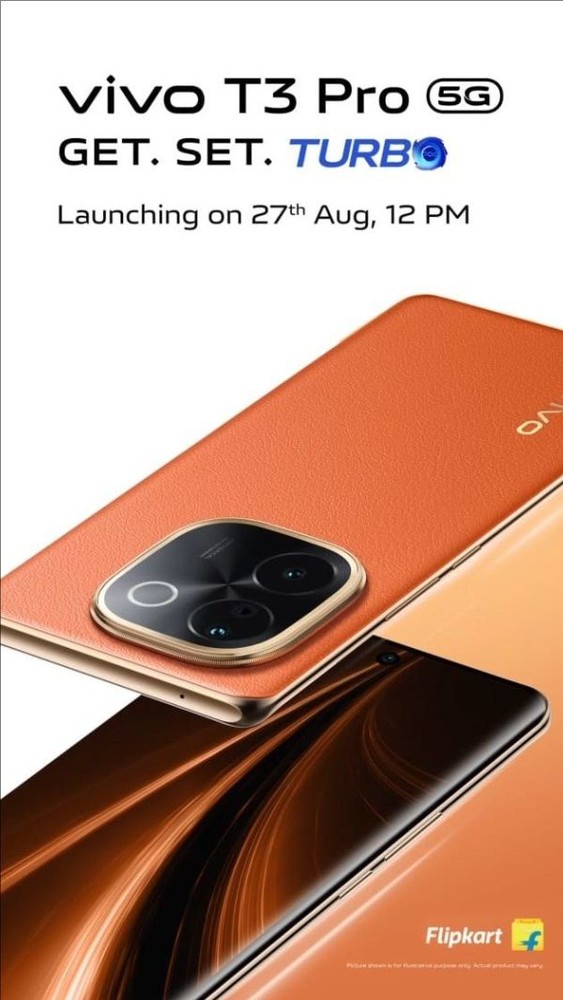 vivo T3 Pro 5G新机官宣8月27日发布 核心参数提前泄露