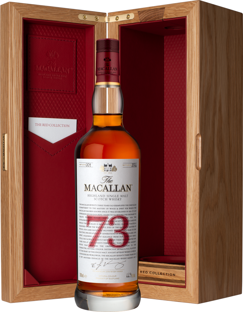 至臻匠心 耀世巨作 麦卡伦发布全新耀红珍藏系列73年单一麦芽威士忌