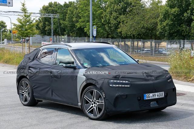 新款捷尼赛思GV60谍照曝光 续航提升显著