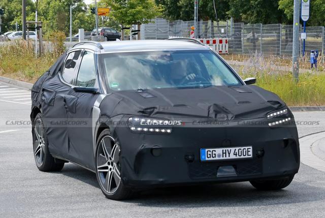 新款捷尼赛思GV60谍照曝光 续航提升显著