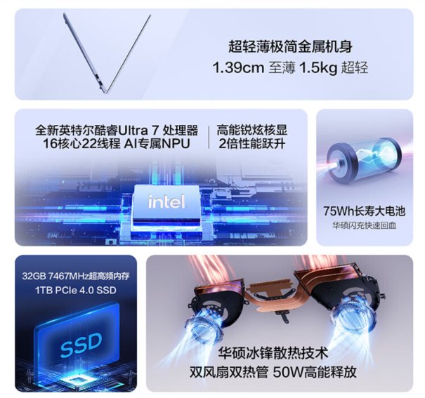 装备福利全都要!开学季线下购华硕AI轻薄本赠a豆真无线耳机