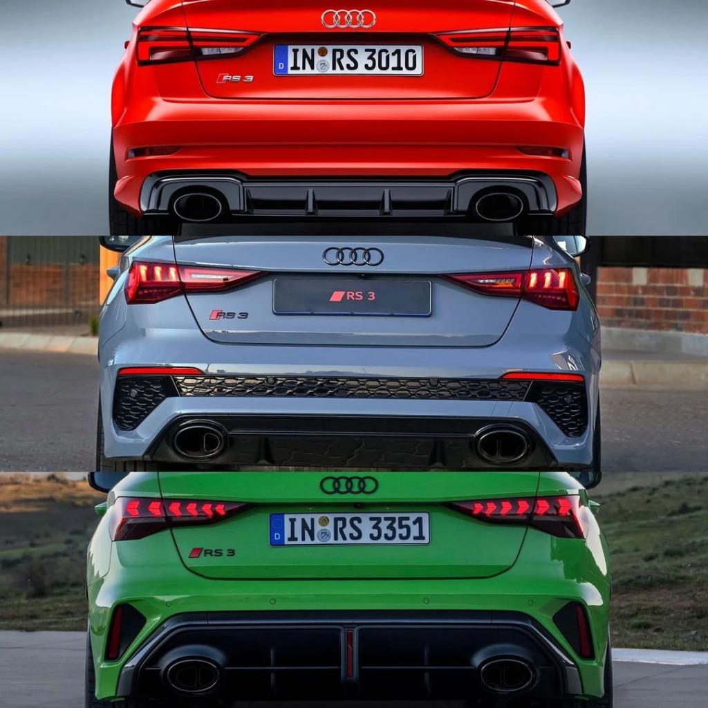 新款奥迪RS 3官图发布 弯道表现显著提升