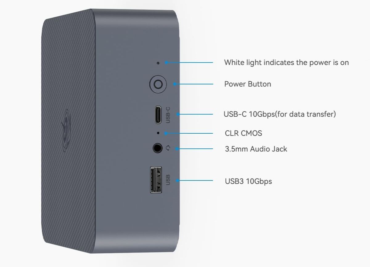 零刻发布 EQi12 紧凑型主机:双千兆网口、内置电源、最高酷睿 i7-12650H 处理器,起价 319 美元