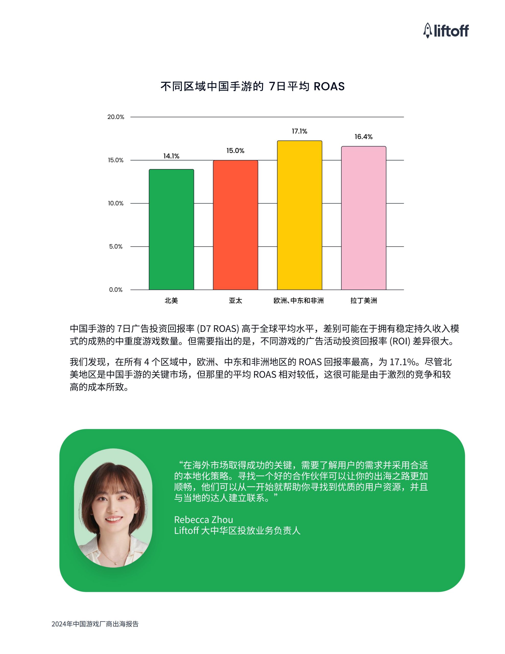广大大&liftoff：2024年中国游戏⼚商出海报告