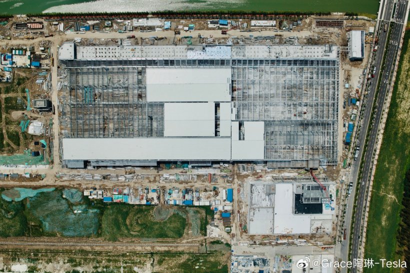 开工三个月,特斯拉陶琳称上海储能超级工厂进度达 45%