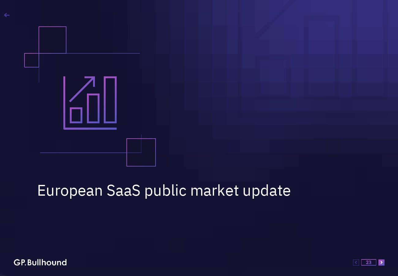 GP Bullhound:2023年欧洲SaaS报告