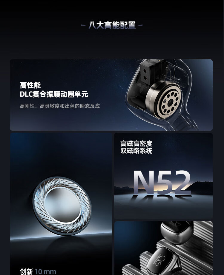 山灵 MG20 有线耳机上架：10mm 动圈振膜、可选 3.5mm / Type-C，首发 199 元起