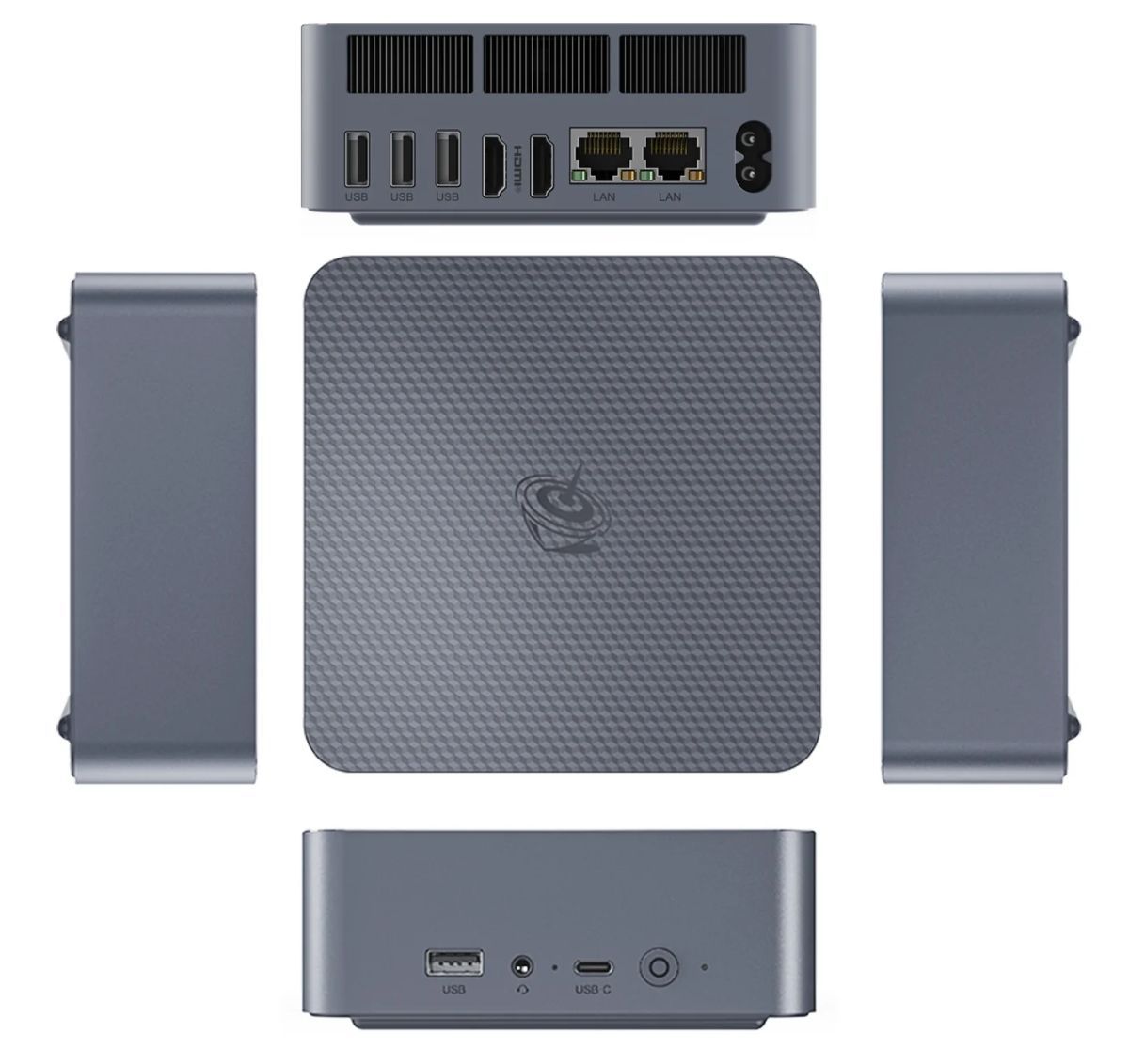 零刻发布 EQi12 紧凑型主机:双千兆网口、内置电源、最高酷睿 i7-12650H 处理器,起价 319 美元