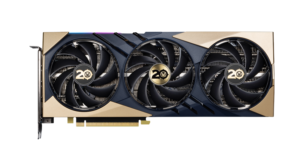 微星推出《魔兽世界》20 周年联名 RTX 4070 SUPER 显卡,附 10 块资料片主题拼图背板