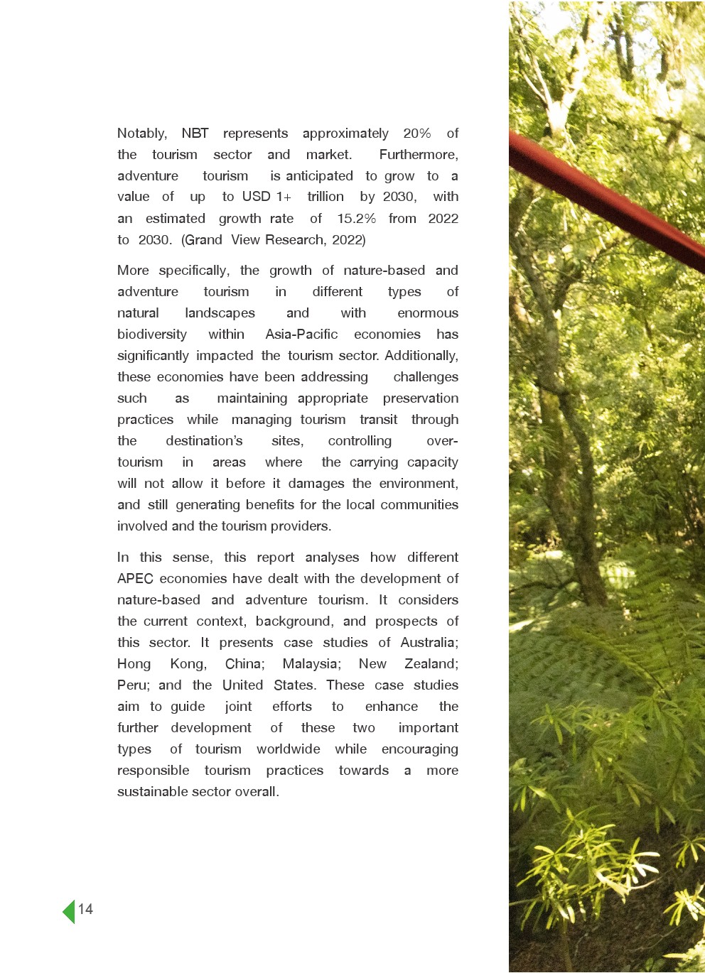 亚太经合组织：2024年亚太地区自然和冒险旅游报告