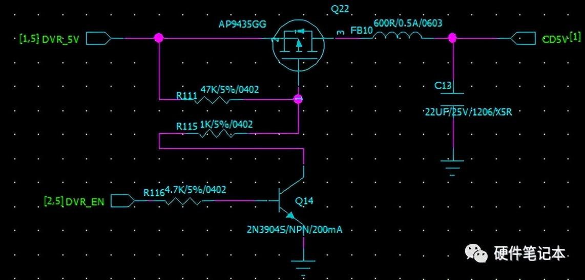 MOS管开关电路设计,用三极管控制会烧坏?