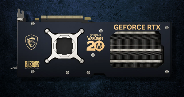 微星推出《魔兽世界》20周年联名显卡:可选10个主题磁吸背板