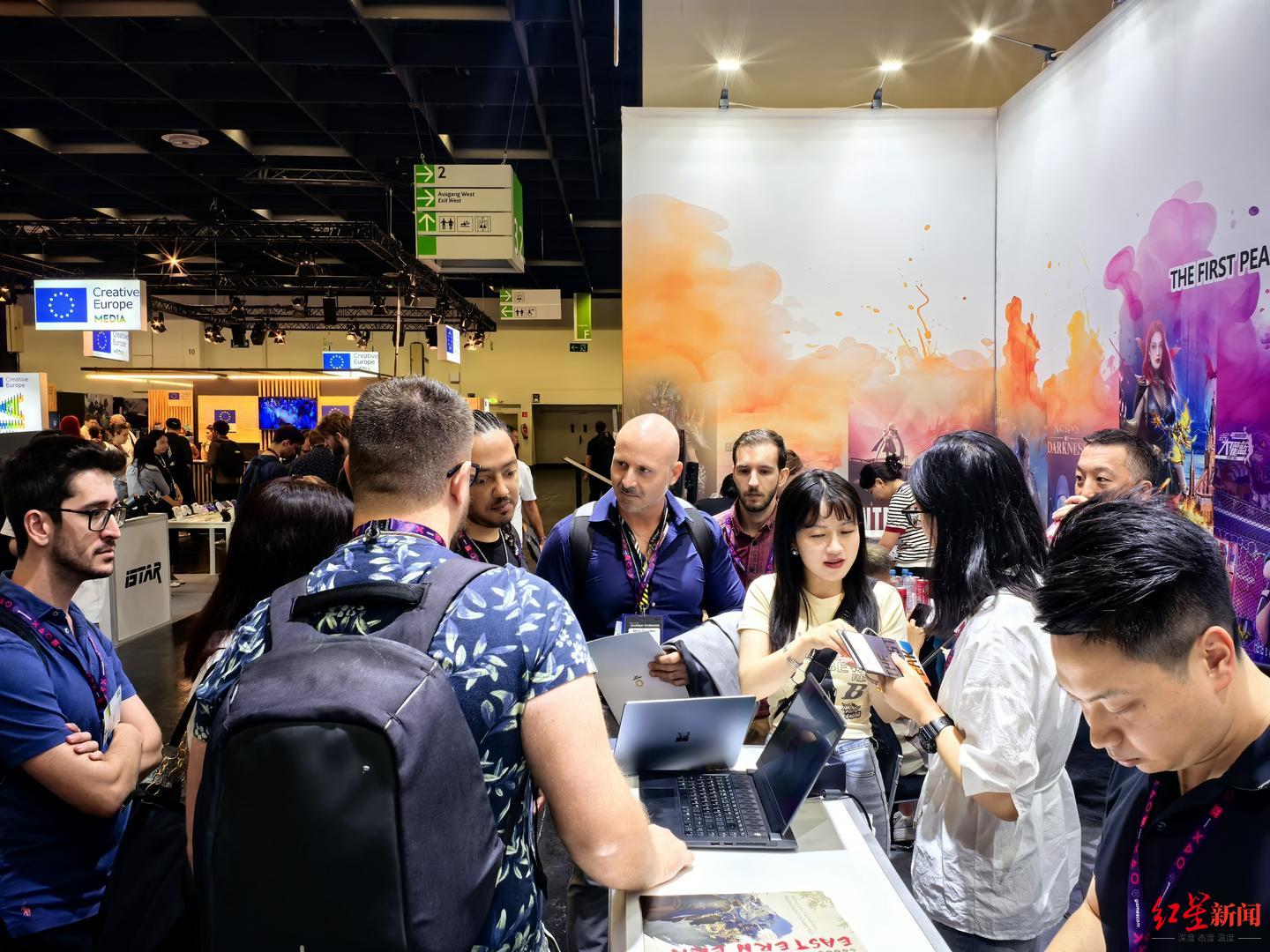 15家成都企业亮相德国科隆国际游戏展,初步达成多项合作意向