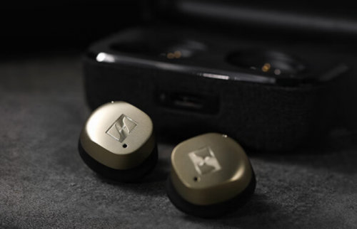 森海塞尔MOMENTUM 真无线4代京东特别设计版“曜金黑”上线 京东下单可享6期免息