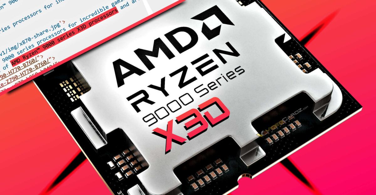 AMD 锐龙 9000 X3D 系列处理器“意外”现身华硕官网，最快有望下月发布