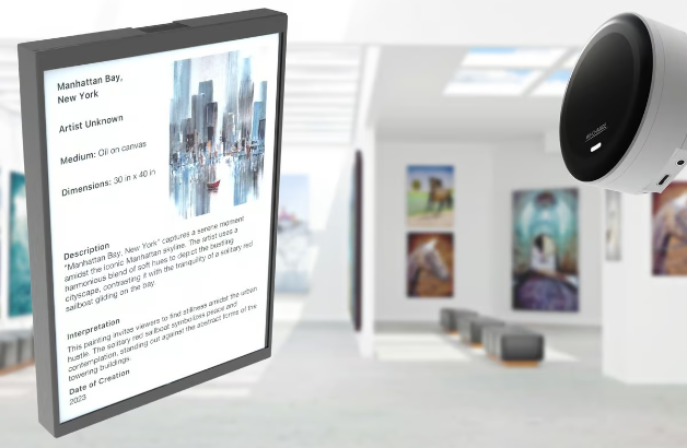 摆脱电池、电线束缚,采用无线供电的电子纸显示屏问世