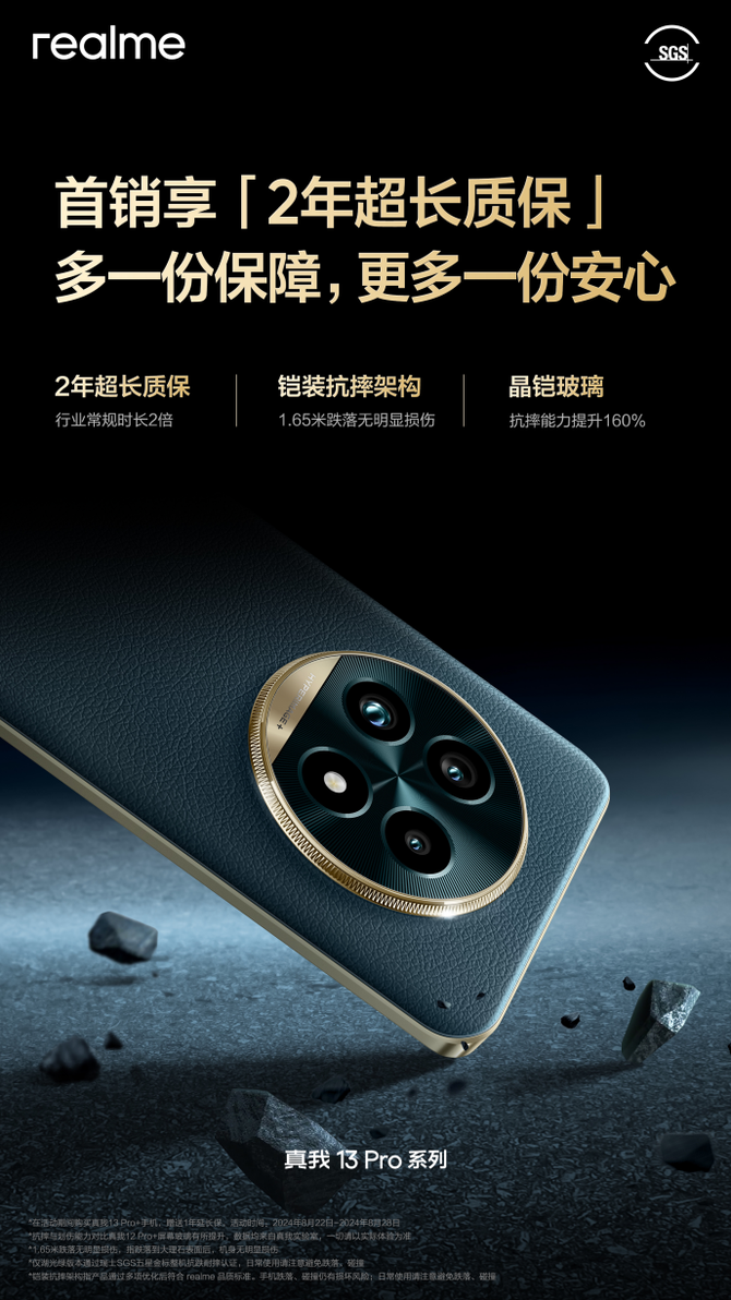 长焦神器百米也清晰,真我13 Pro系列1999元起