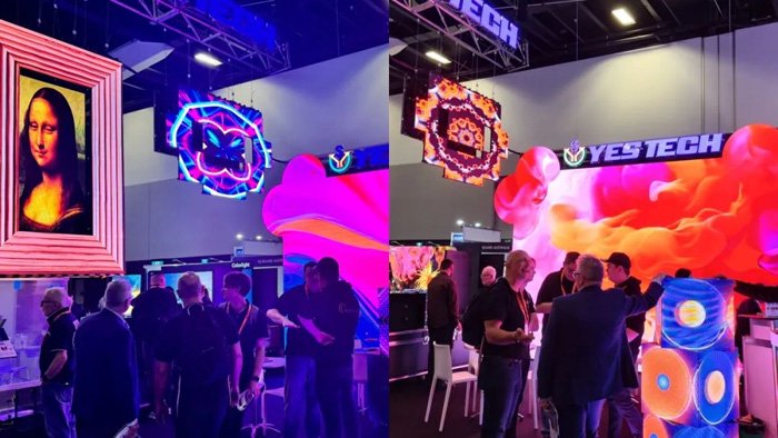 澳大利亚 Integrate 2024 | 实力出圈!新亚胜创意组合屏打造艺术空间