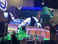 澳大利亚 Integrate 2024 | 实力出圈!新亚胜创意组合屏打造艺术空间