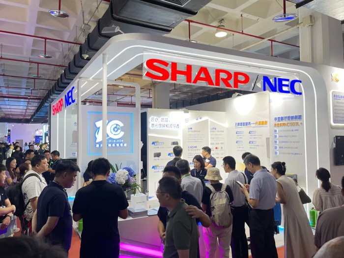 激光匠造,十载华章|SHARP/NEC惊艳亮相BIRTV 2024