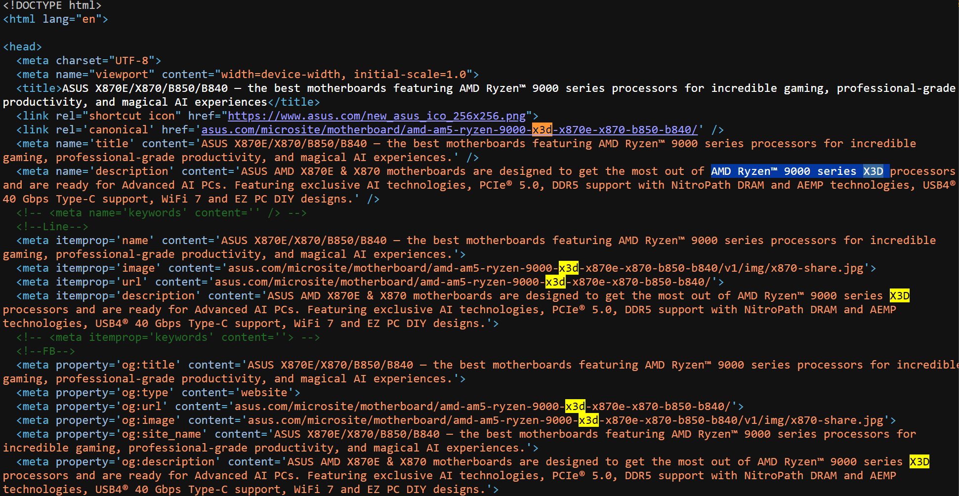 AMD 锐龙 9000 X3D 系列处理器“意外”现身华硕官网，最快有望下月发布