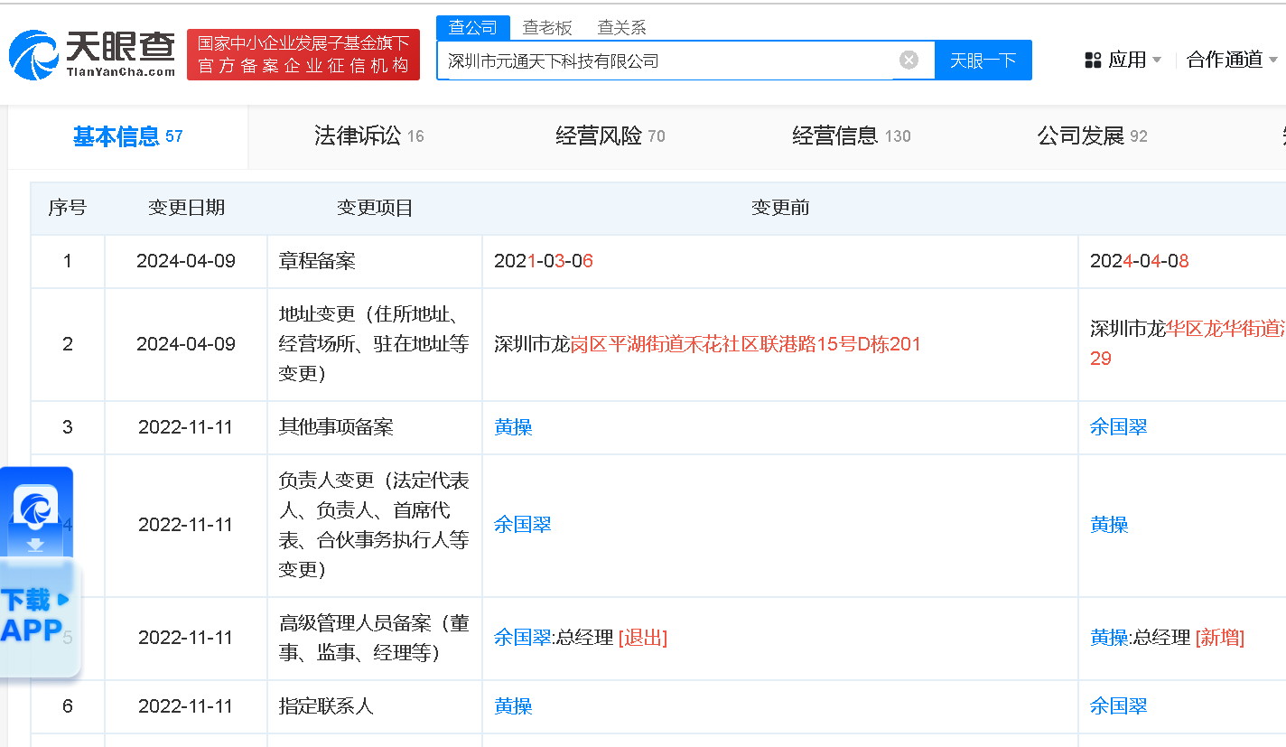 图片来源:天眼查截图