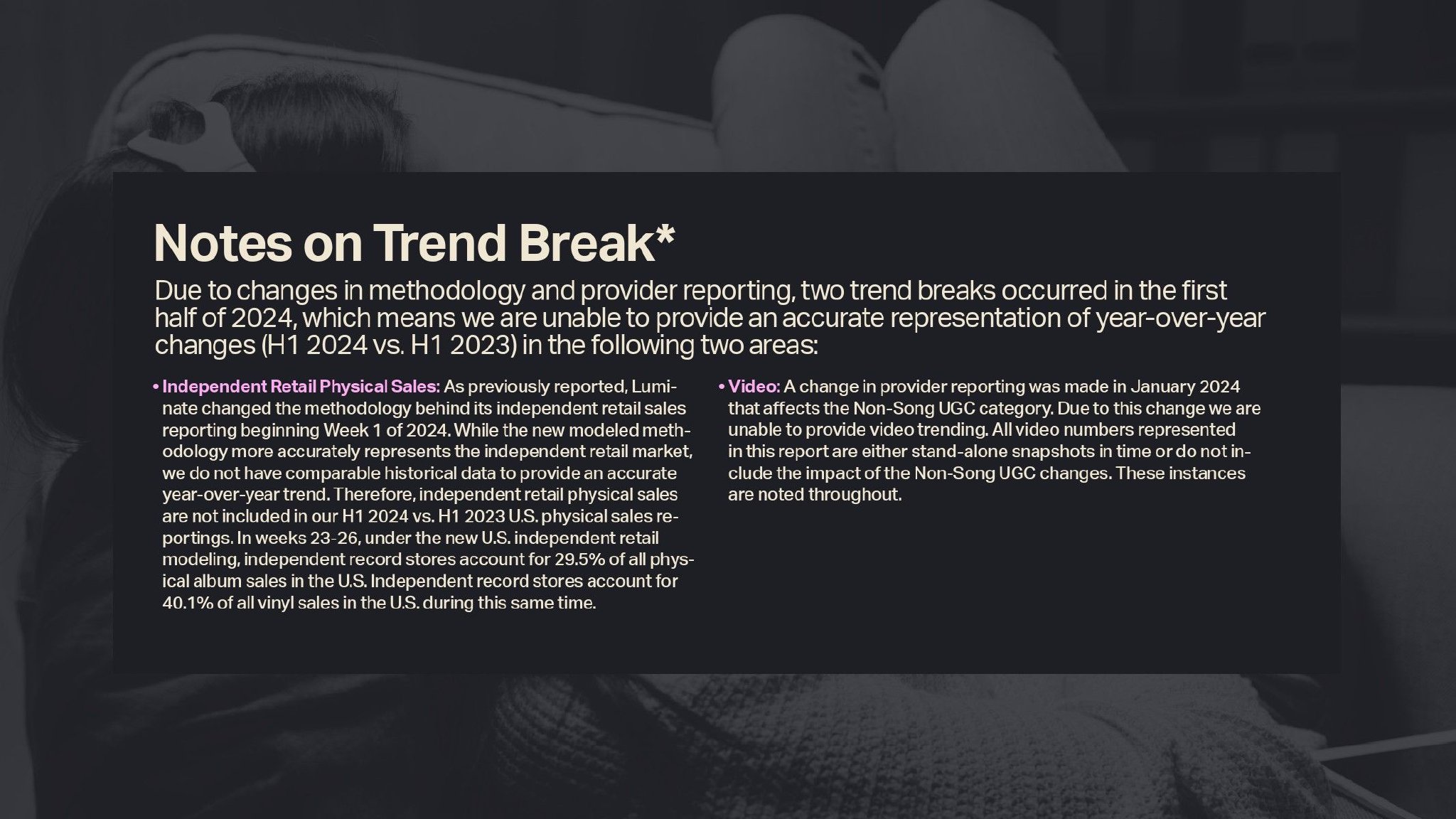 Luminate:2024年年中音乐报告