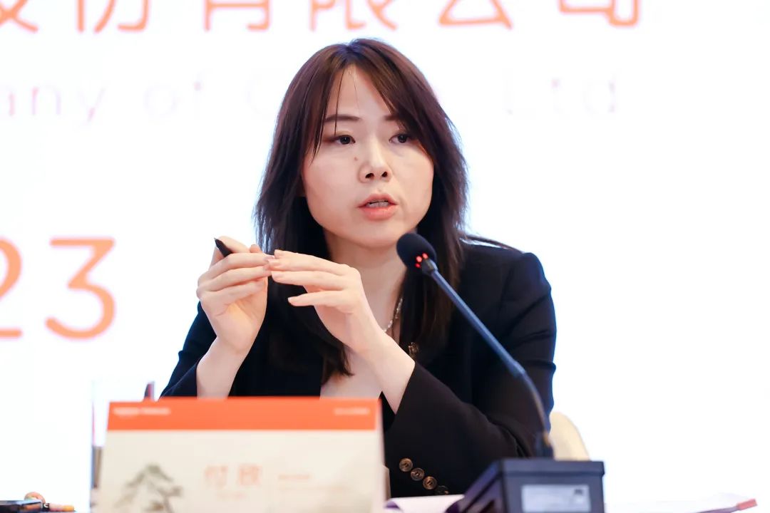 ▲平安集团副总经理 付欣