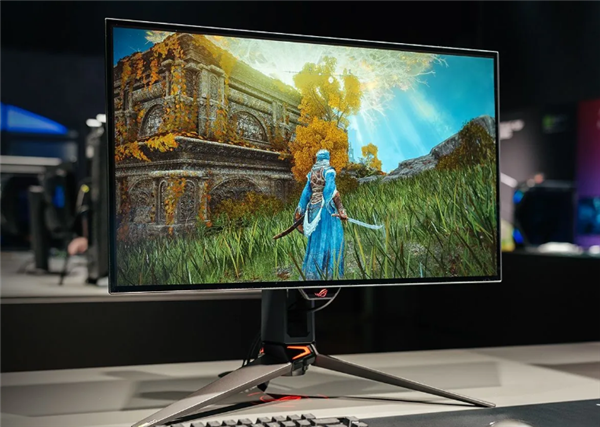 华硕发布全球首款1440p 480Hz OLED电竞屏:半透明背版设计