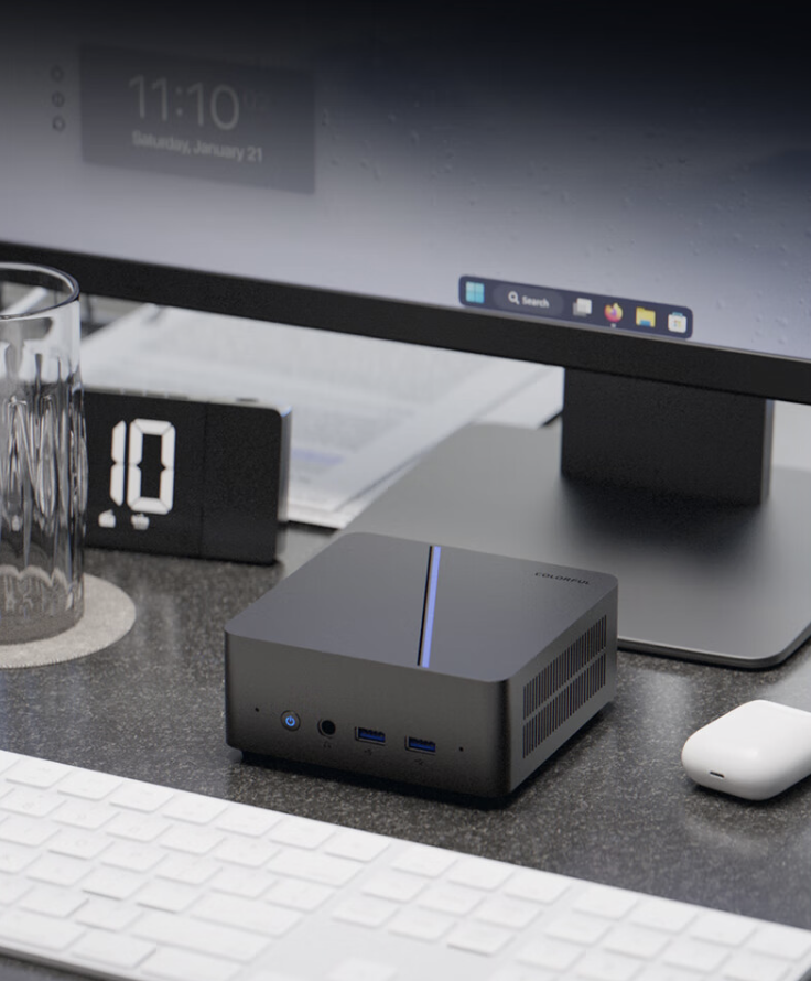 七彩虹 CMNH01 迷你主机配置上新:i7-13620H + 16G + 1T 售 2699 元