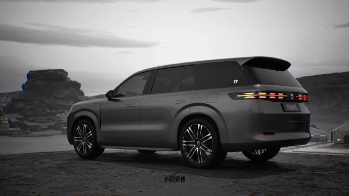 比亚迪腾势旗舰级 SUV 腾势 N9 谍照曝光,高管曾放话“产品力强过理想 L9 / 问界 M9”