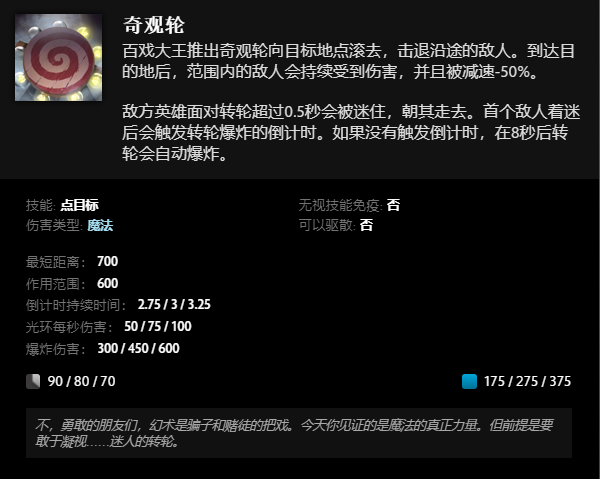 《DOTA2》新英雄“百戏大王”上线:定位远程辅助,8 个主动技能