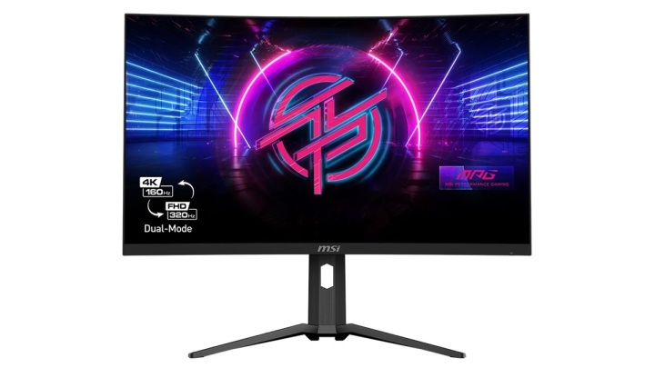 微星发MAG 321CUPDF电竞显示器 全球首款曲面双模产品