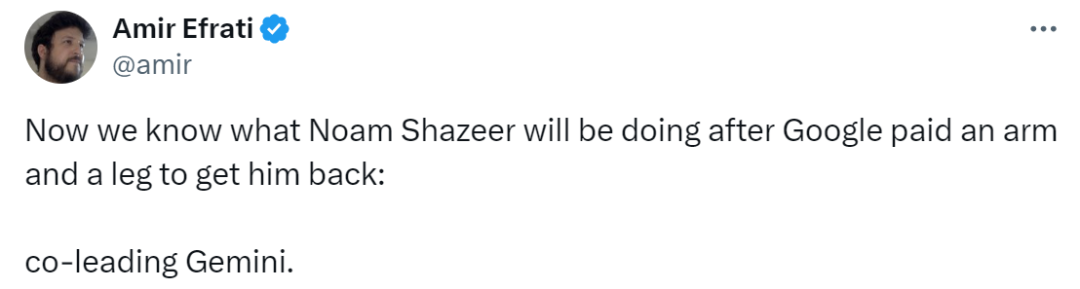 重返谷歌的Transformer作者,开始掌管Gemini AI