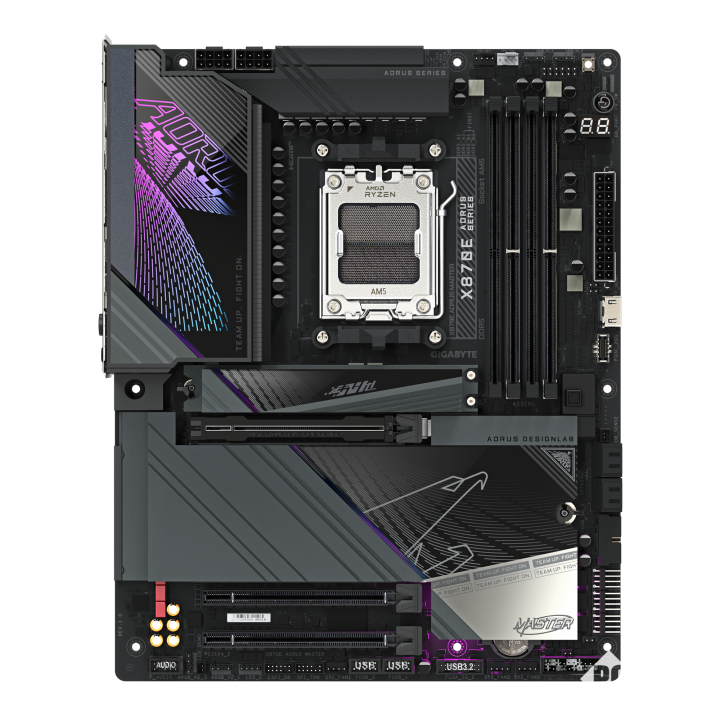 技嘉上新X870E AORUS MASTER主板 配双USB4接口