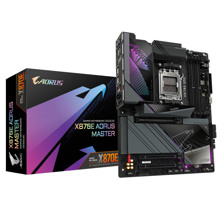 技嘉上新X870E AORUS MASTER主板 配双USB4接口