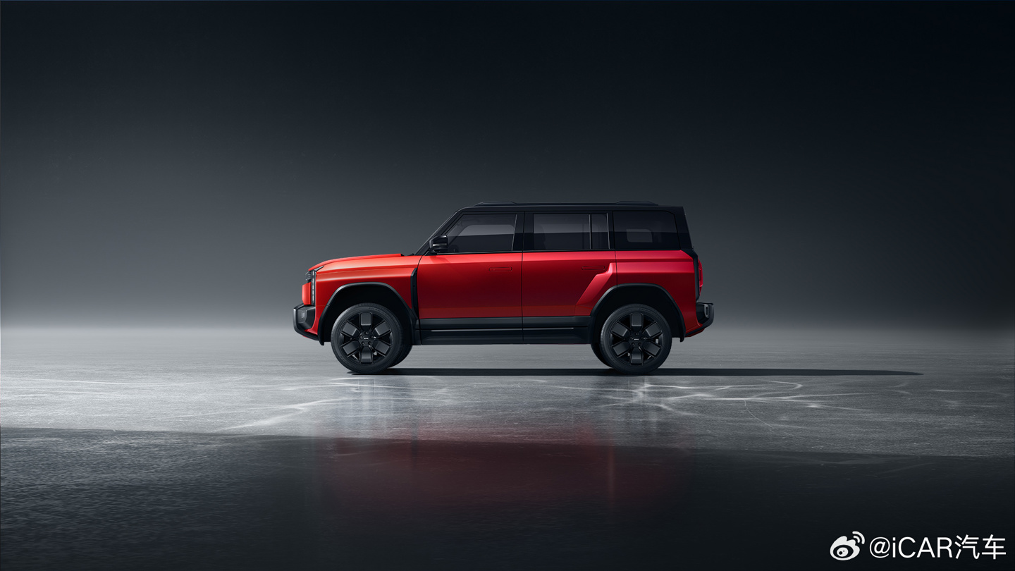 奇瑞 iCAR 03T 纯电 SUV 内饰官图公布,8 月 30 日成都车展亮相